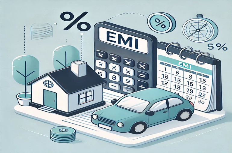 EMI for house or car loans