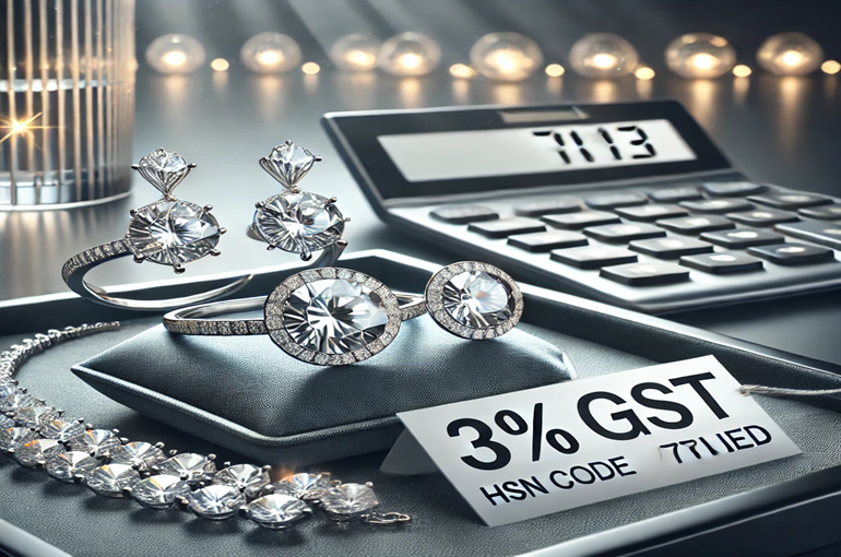 GST on Diamond Jewellery