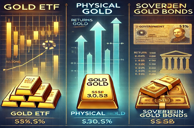 Gold ETF vs Physical Gold vs SGB